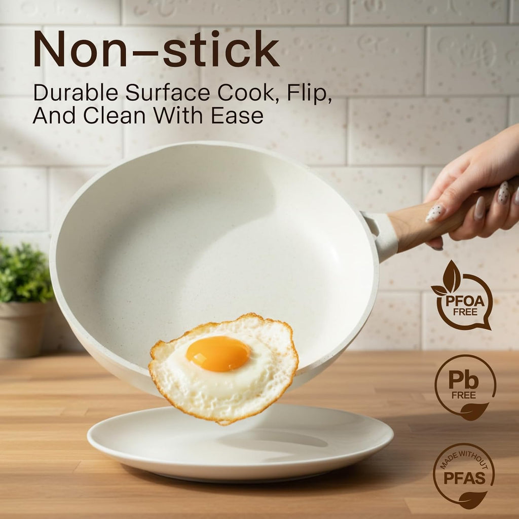 Ceramic Cookware 22-Piece Set — Non-Toxic, Induction Compatible - Image 3
