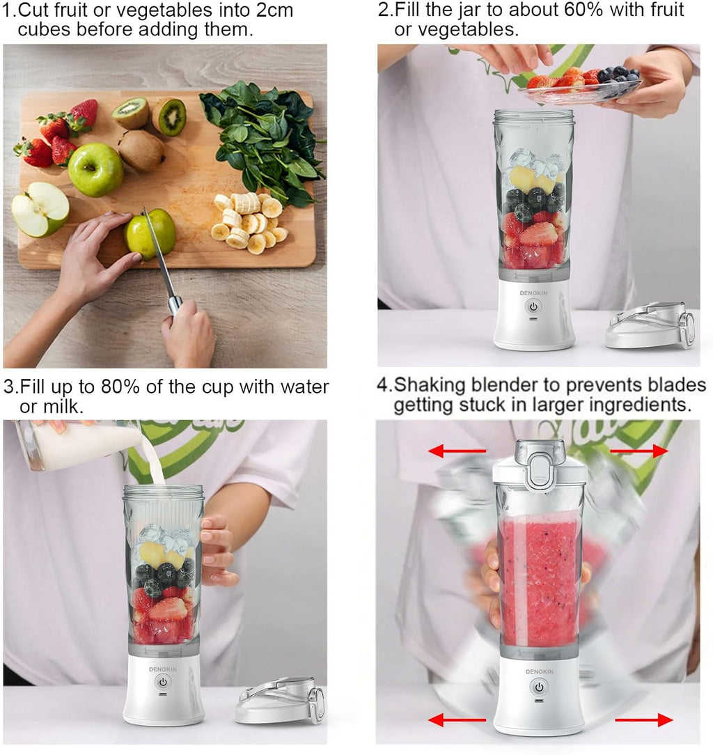 Portable Blender 20oz for Shakes & Smoothies - Image 6