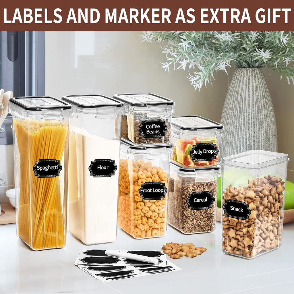 Airtight Pantry Containers 24-Piece — Leak-Proof with Labels - Image 6