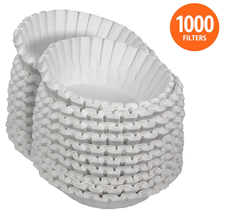 12-Cup Basket Coffee Filters, 1000 Count