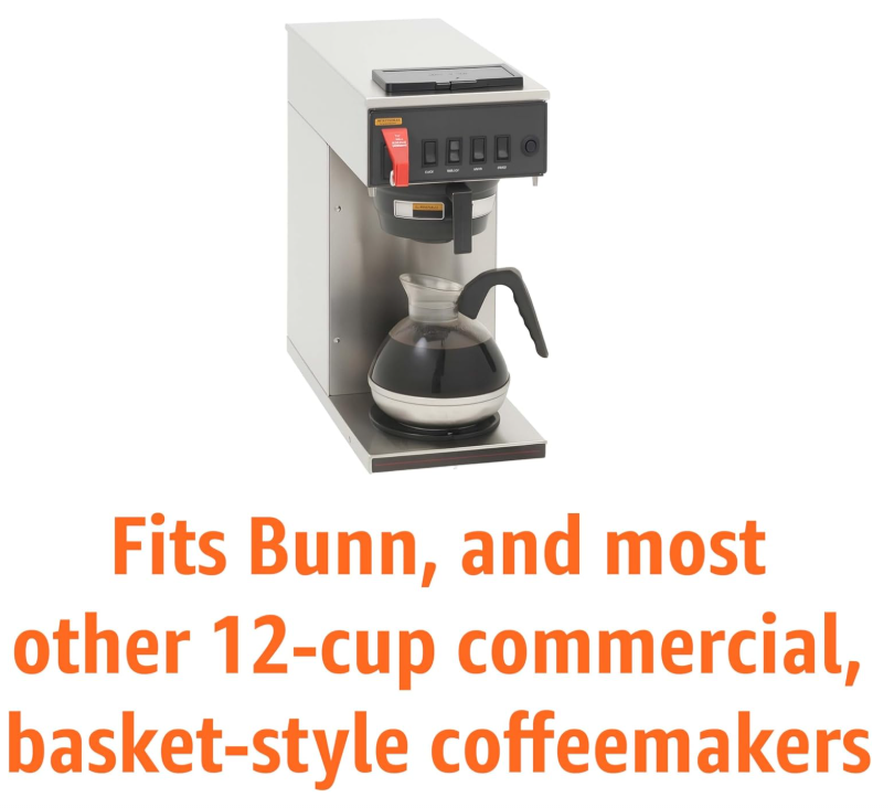 12-Cup Basket Coffee Filters, 1000 Count